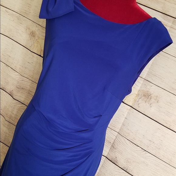Royal Blue Bodycon Dress - Picture 3 of 3
